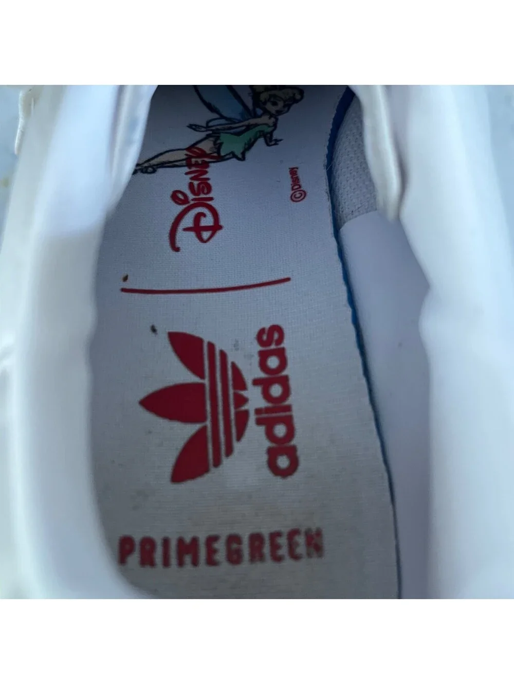 adidas midsole discoloration